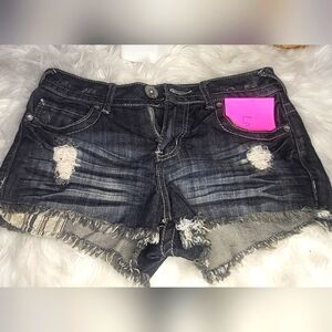 (#5)Women's jean cut-off short